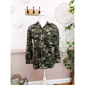 Pistola Camouflage Bejeweled Jacket Size Small